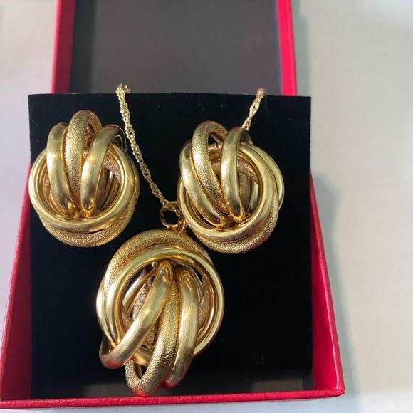 Circle - Ethiopian chic pendant set C​​​ - Picture 2 of 2